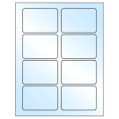 3.375" x 2.33"  Sheet Label