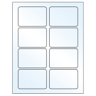 3.375" x 2.33"  Sheet Label