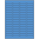 1.75" x 0.5"  Sheet Label
