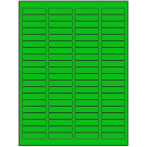 1.75" x 0.5"  Sheet Label