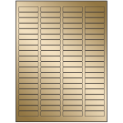 1.75" x 0.5"  Sheet Label