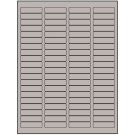 1.75" x 0.5"  Sheet Label