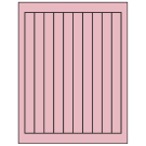 0.75" x 9.4"  Sheet Label