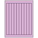 0.75" x 9.4"  Sheet Label