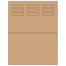 1.96" x 0.46"  Sheet Label