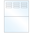 1.96" x 0.46"  Sheet Label