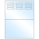 1.96" x 0.46"  Sheet Label