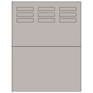 1.96" x 0.46"  Sheet Label