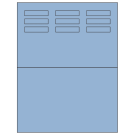 1.96" x 0.46"  Sheet Label