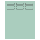 1.96" x 0.46"  Sheet Label