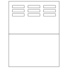1.96" x 0.46"  Sheet Label