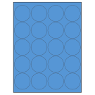 2" x 2"  Sheet Label