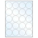 2" x 2"  Sheet Label