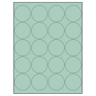 2" x 2"  Sheet Label