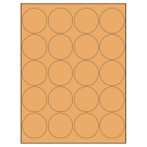 2" x 2"  Sheet Label