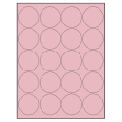 2" x 2"  Sheet Label