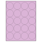 2" x 2"  Sheet Label