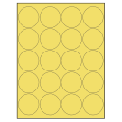 2" x 2"  Sheet Label