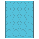 2" x 2"  Sheet Label