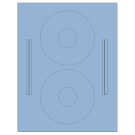 4.64" x 4.64"  Sheet Label