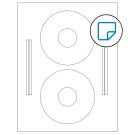 4.64" x 4.64"  Sheet Label