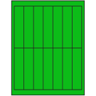 1.125" x 4.875"  Sheet Label