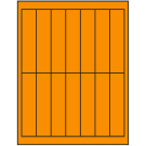 1.125" x 4.875"  Sheet Label