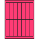 1.125" x 4.875"  Sheet Label