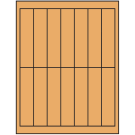 1.125" x 4.875"  Sheet Label