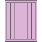 1.125" x 4.875"  Sheet Label