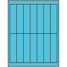 1.125" x 4.875"  Sheet Label