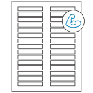 3" x 0.5"  Sheet Label