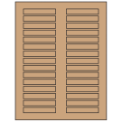 3" x 0.5"  Sheet Label