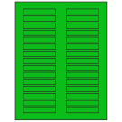 3" x 0.5"  Sheet Label