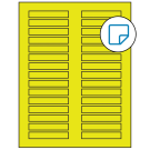 3" x 0.5"  Sheet Label