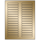 3" x 0.5"  Sheet Label