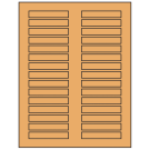 3" x 0.5"  Sheet Label