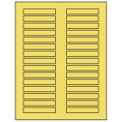 3" x 0.5"  Sheet Label