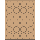 1.625" x 1.625"  Sheet Label