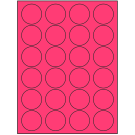 1.625" x 1.625"  Sheet Label