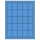 1.5" x 2"  Sheet Label