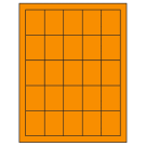 1.5" x 2"  Sheet Label