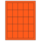 1.5" x 2"  Sheet Label