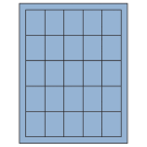 1.5" x 2"  Sheet Label