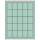 1.5" x 2"  Sheet Label