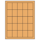 1.5" x 2"  Sheet Label