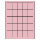 1.5" x 2"  Sheet Label