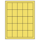 1.5" x 2"  Sheet Label
