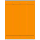 2" x 9"  Sheet Label