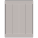 2" x 9"  Sheet Label